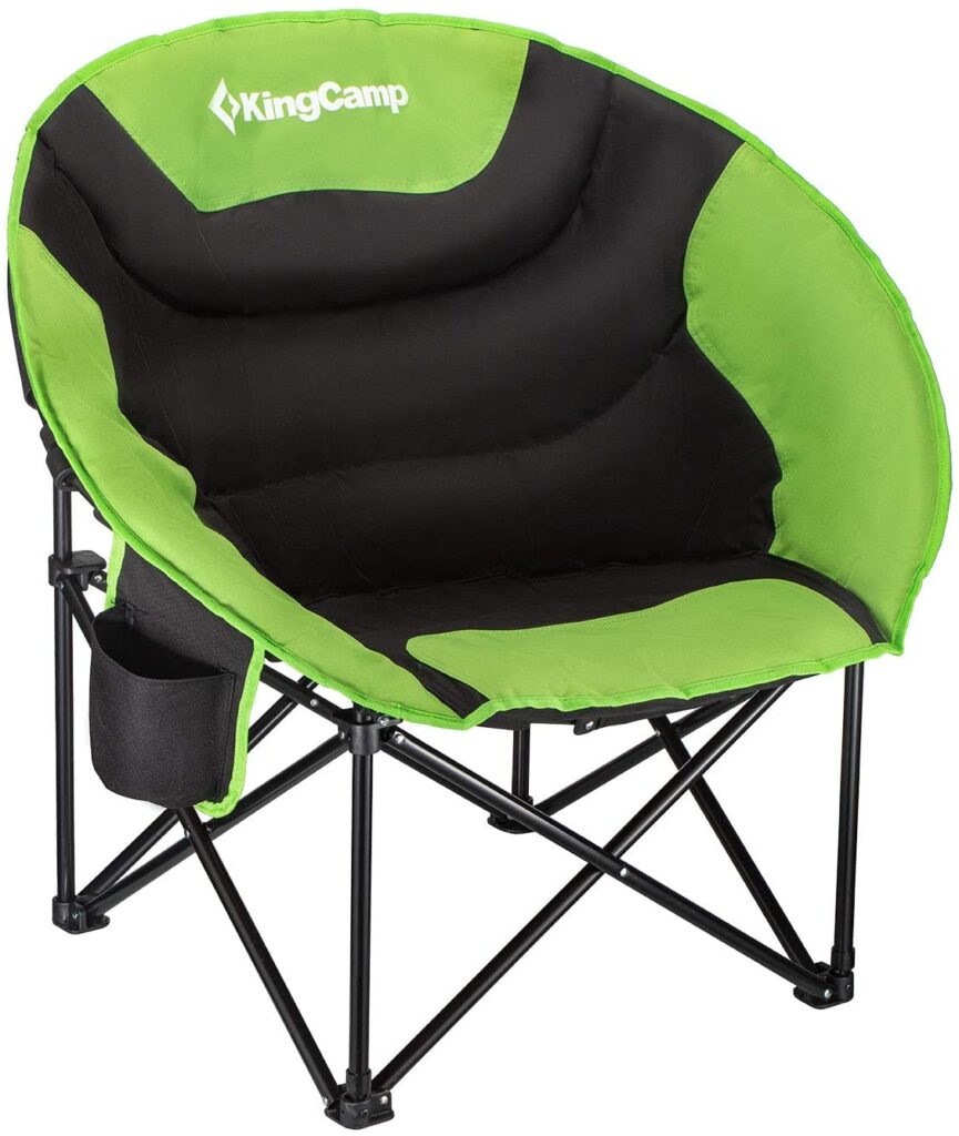 KingCamp Giant Folding Moon Camping Chair
