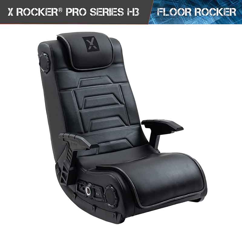 X Rocker Pro Series H3 with Ergonomic Back Support